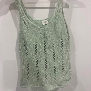 Abercrombie & Fitch Corset Knit Top - Small